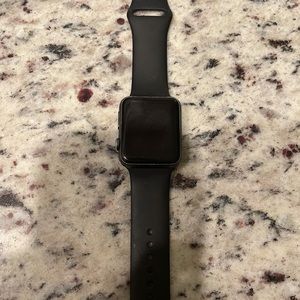 Apple I Watch series 1 space grey with charger